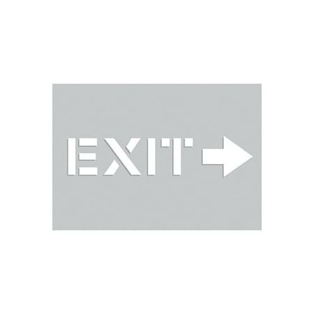 Accuform Floor Marking Stencil PMS256